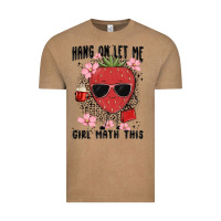 Vintage Coffee hang on let me girl math this Vintage Tee - MaliasSmallBusiness