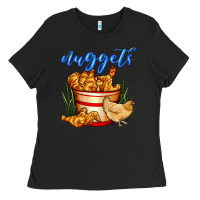 Black nuggets Ladies Tee - AdoDesignShop