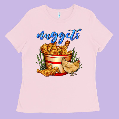Nuggets Ladies Tee Designed By Adodesignshop