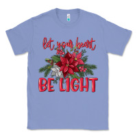 Colony Blue Let your heart be light Classic Tee - MaliasSmallBusiness
