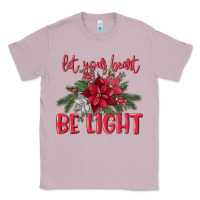 Lilac Let your heart be light Classic Tee - MaliasSmallBusiness