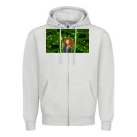Dove Grey wizard girl and cat Zipper Hoodie - TumblerDesignByShophia