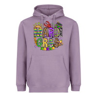 Lavender mardi gras olivia Heavyweight Hoodie - OliviaCreatesArt