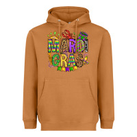 Meerkat mardi gras olivia Heavyweight Hoodie - OliviaCreatesArt