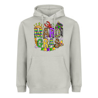 Moon Dust mardi gras olivia Heavyweight Hoodie - OliviaCreatesArt