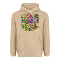 Mushroom mardi gras olivia Heavyweight Hoodie - OliviaCreatesArt