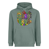 Sage mardi gras olivia Heavyweight Hoodie - OliviaCreatesArt