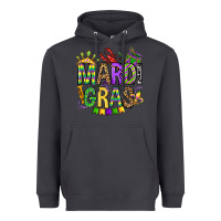 Smoke mardi gras olivia Heavyweight Hoodie - OliviaCreatesArt