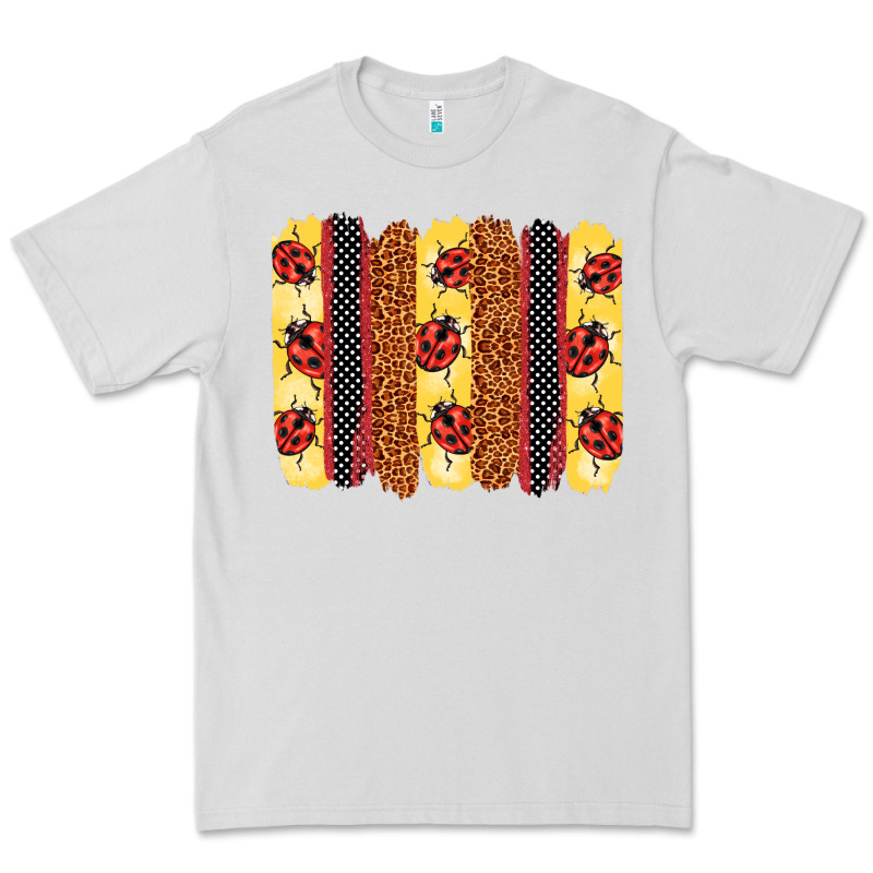Ladybug  Brushstrokes Premium Tee by BarkalooDesign | Teevron
