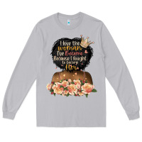 Moon Dust i love the woman l've become black girl Long Sleeve Tee - Artiststas
