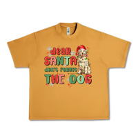 Peanut Butter dear santa dont forget the dog Urban Heavy Tee - MaliasSmallBusiness
