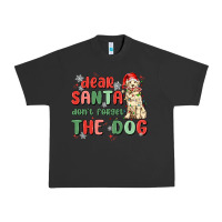 Pigment Black dear santa dont forget the dog Urban Heavy Tee - MaliasSmallBusiness