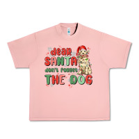 Salmon dear santa dont forget the dog Urban Heavy Tee - MaliasSmallBusiness