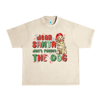Sandshell dear santa dont forget the dog Urban Heavy Tee - MaliasSmallBusiness