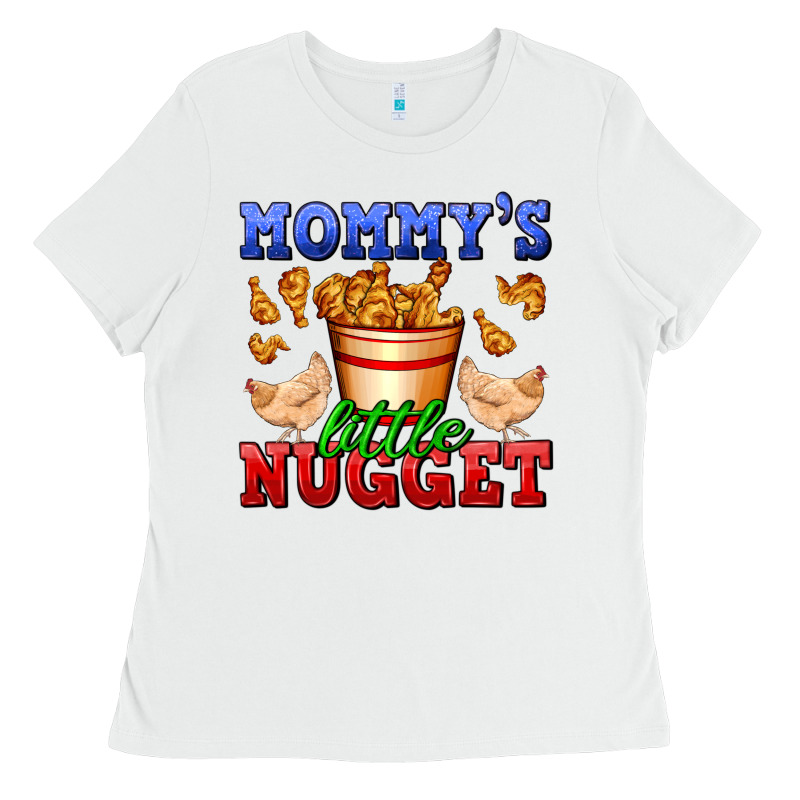 Mommy's Little Nugget Ladies Tee by AdoDesignShop | Teevron