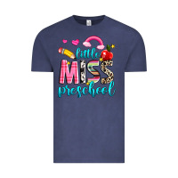 Vintage Denim little miss preschool Vintage Tee - NancyCooperArtShop
