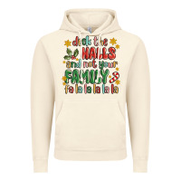Vintage Artic deck the halls and not your family fa la la la laa Vintage Hoodie - MaliasSmallBusiness