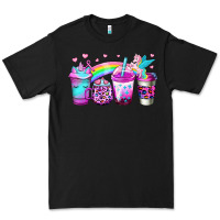 Black unicorn coffee Premium Tee - Jasminsmagicworld