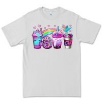 Dove Grey unicorn coffee Premium Tee - Jasminsmagicworld