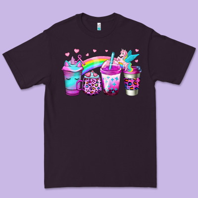 Unicorn Coffee Premium Tee Designed By Jasminsmagicworld