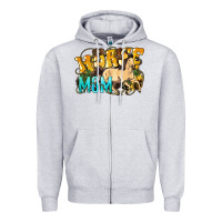 Heather Grey Horse Mom Rope Zipper Hoodie - HowdyJamesFarm