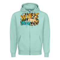 Seafoam Horse Mom Rope Zipper Hoodie - HowdyJamesFarm