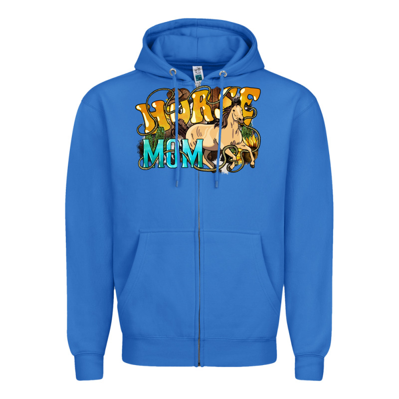Horse Mom Rope Zipper Hoodie by HowdyJamesFarm | Teevron