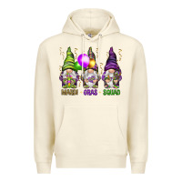 Sandshell Mardi Gras squad with gnomies Premium Hoodie - HowdyJamesFarm