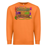 Carrot louisiana louisiana louisiana mardi gras Premium Sweatshirt - OliviaCreatesArt