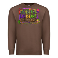 Chestnut louisiana louisiana louisiana mardi gras Premium Sweatshirt - OliviaCreatesArt