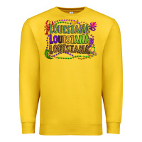 Lemon louisiana louisiana louisiana mardi gras Premium Sweatshirt - OliviaCreatesArt