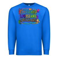 True Royal louisiana louisiana louisiana mardi gras Premium Sweatshirt - OliviaCreatesArt