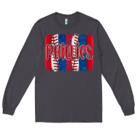 Smoke phillies baseball team spirit brushstrokes Long Sleeve Tee - Artiststas