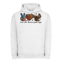 Pigment Lunar Rock Western Peace Love American Golden Eagle Urban Hoodie - LillyAllenDesigns