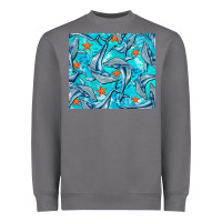 Storm humpback whale Heavyweight Sweatshirt - BarkalooDesign