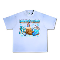 Grape Ice winter vibes Urban Heavy Tee - MaliasSmallBusiness