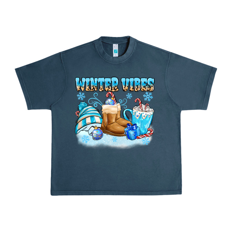Winter Vibes Urban Heavy Tee by MaliasSmallBusiness | Teevron