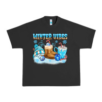 Pigment Black winter vibes Urban Heavy Tee - MaliasSmallBusiness