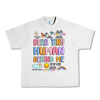 Lunar Rock dear tiny human behind me Urban Heavy Tee - JahusDesignShop