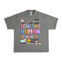 Tornado dear tiny human behind me Urban Heavy Tee - JahusDesignShop