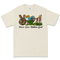 Bone Peace Love Nubian Goat Premium Tee - LillyAllenDesigns