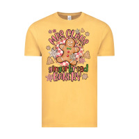 Vintage Mustard mrs claus gingerbread bakery Vintage Tee - MaliasSmallBusiness