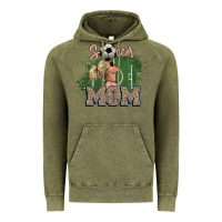 Vintage Olive soccer mom Vintage Hoodie - NancyCooperArtShop
