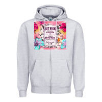 Heather Grey last night we let the liquor talk Zipper Hoodie - TumblerDesignByShophia