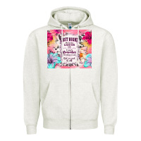 Oatmeal Heather last night we let the liquor talk Zipper Hoodie - TumblerDesignByShophia