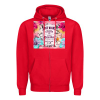 Red last night we let the liquor talk Zipper Hoodie - TumblerDesignByShophia