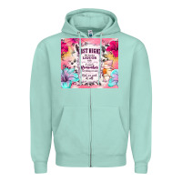 Seafoam last night we let the liquor talk Zipper Hoodie - TumblerDesignByShophia