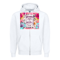 White last night we let the liquor talk Zipper Hoodie - TumblerDesignByShophia