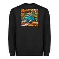 Black country roads take me home truck coaster Heavyweight Sweatshirt - Jasminsmagicworld