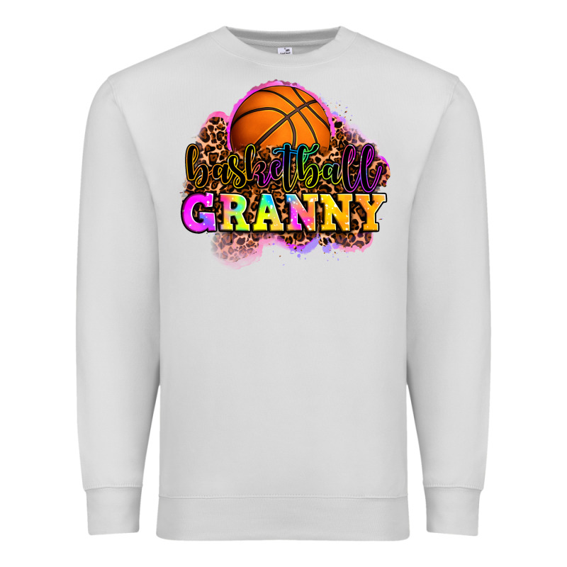 Basketball Granny Premium Sweatshirt by OliviaCreatesArt | Teevron